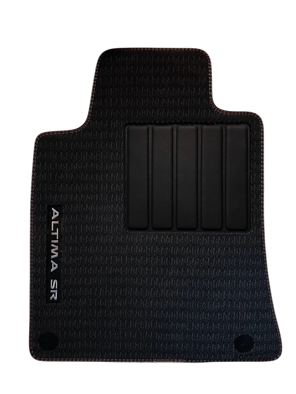 NEW Nissan Altima SR · Carpeted Floor Mats (4-piece set) Dark Gray w/Orange Trim